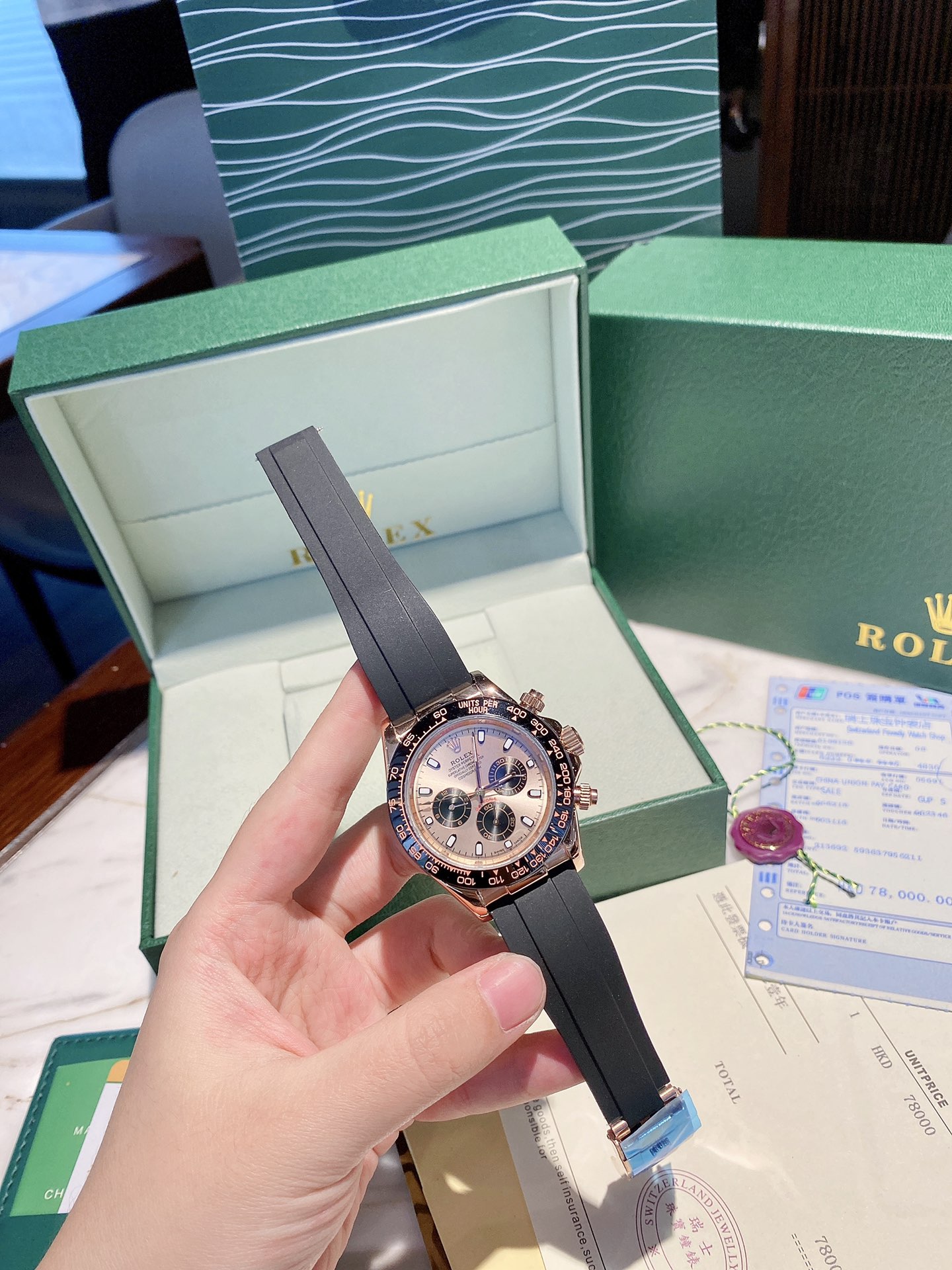 【20-25日間の輸送時間】【ROLEX】 デイトナ   40mm