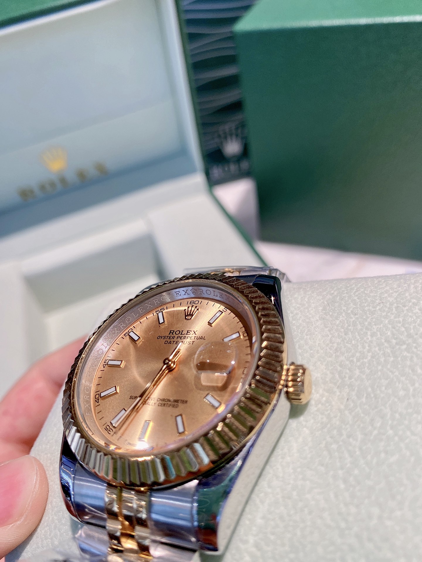 【20-25日間の輸送時間】【ROLEX】デイトジャスト 41mm