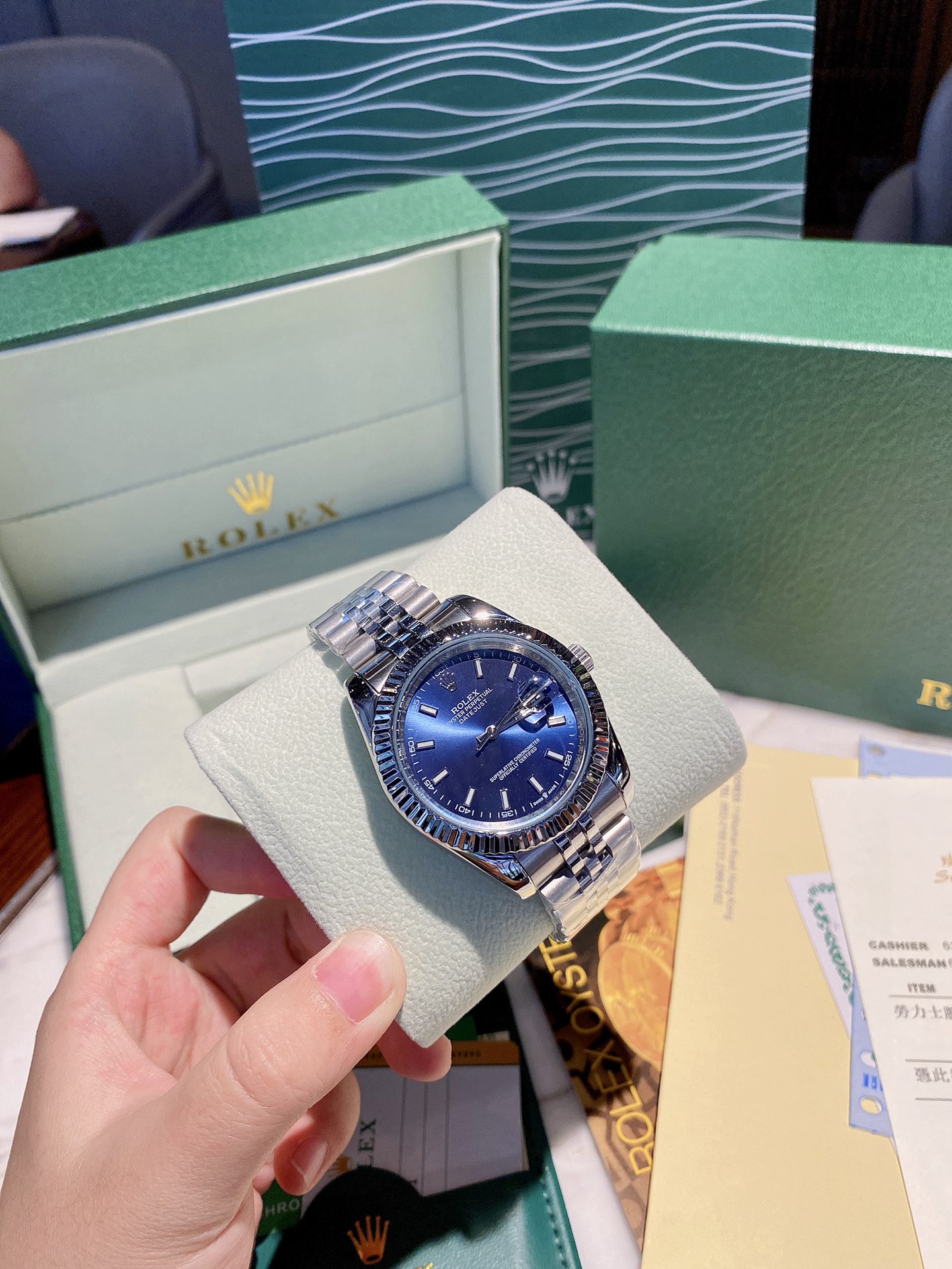 【20-25日間の輸送時間】【ROLEX】デイトジャスト 41mm