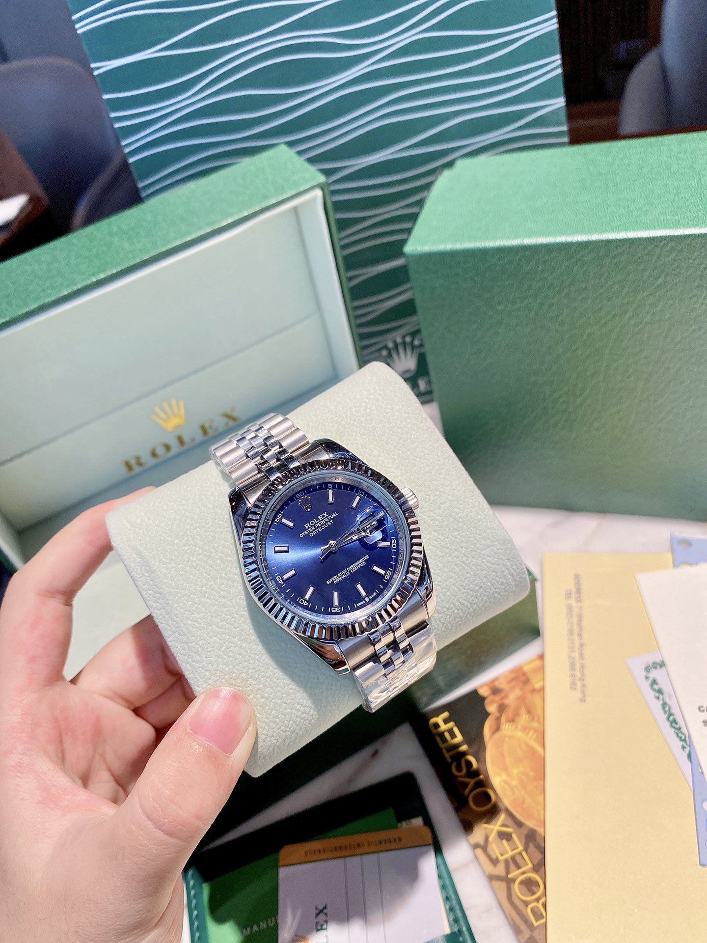 【20-25日間の輸送時間】【ROLEX】デイトジャスト 41mm