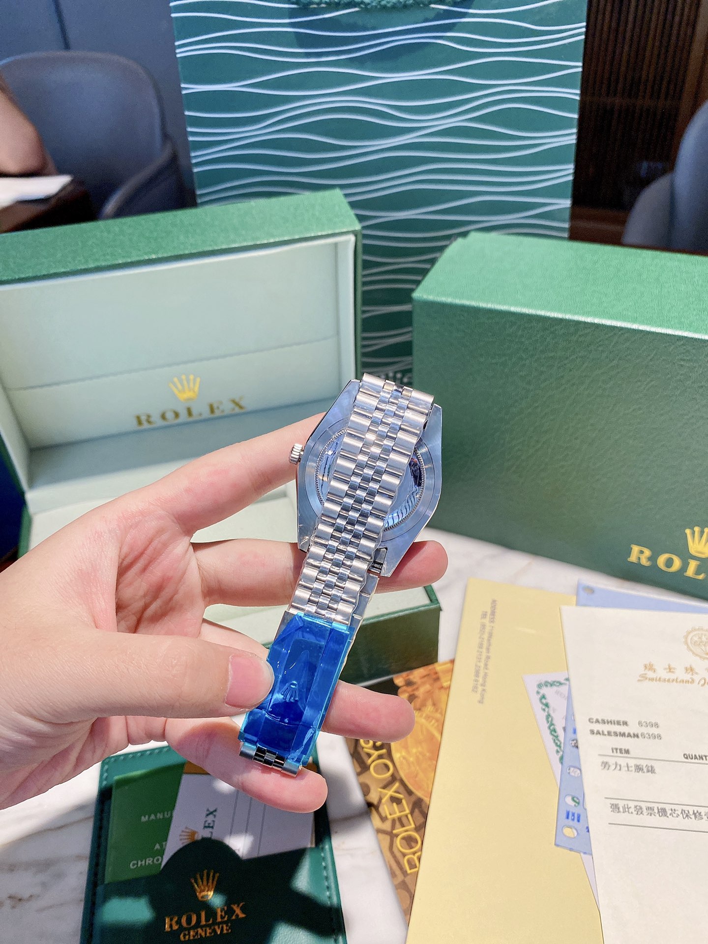 【20-25日間の輸送時間】【ROLEX】デイトジャスト 41mm