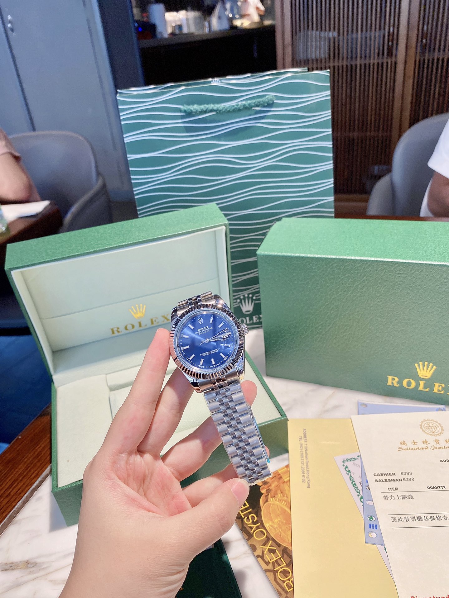 【20-25日間の輸送時間】【ROLEX】デイトジャスト 41mm