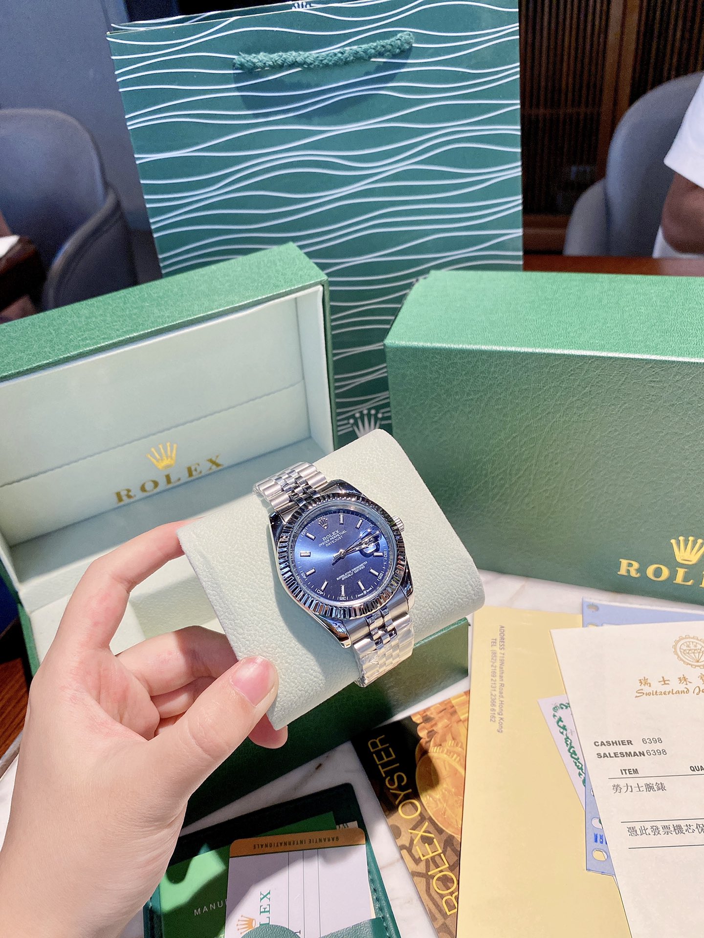 【20-25日間の輸送時間】【ROLEX】デイトジャスト 41mm