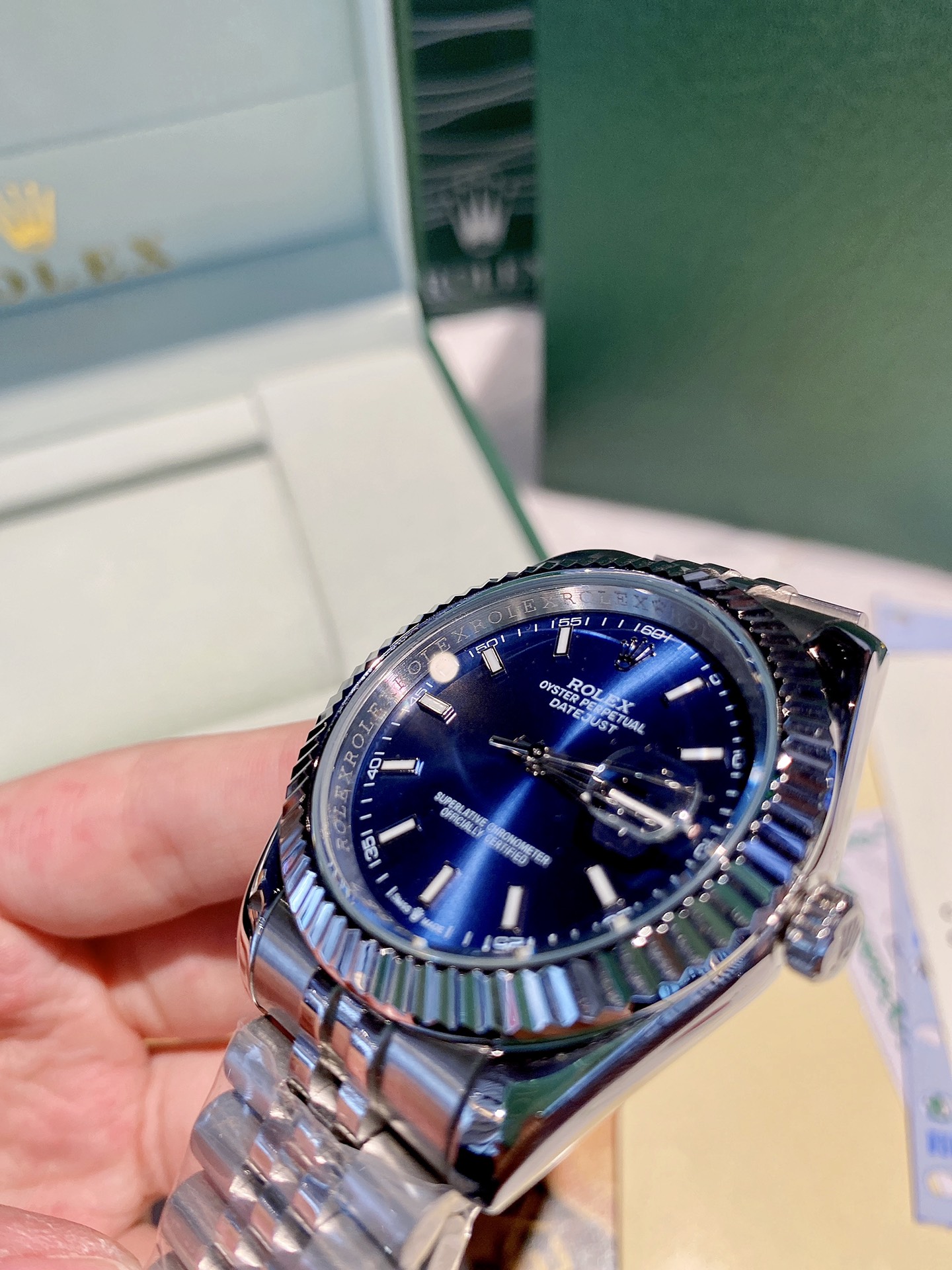 【20-25日間の輸送時間】【ROLEX】デイトジャスト 41mm