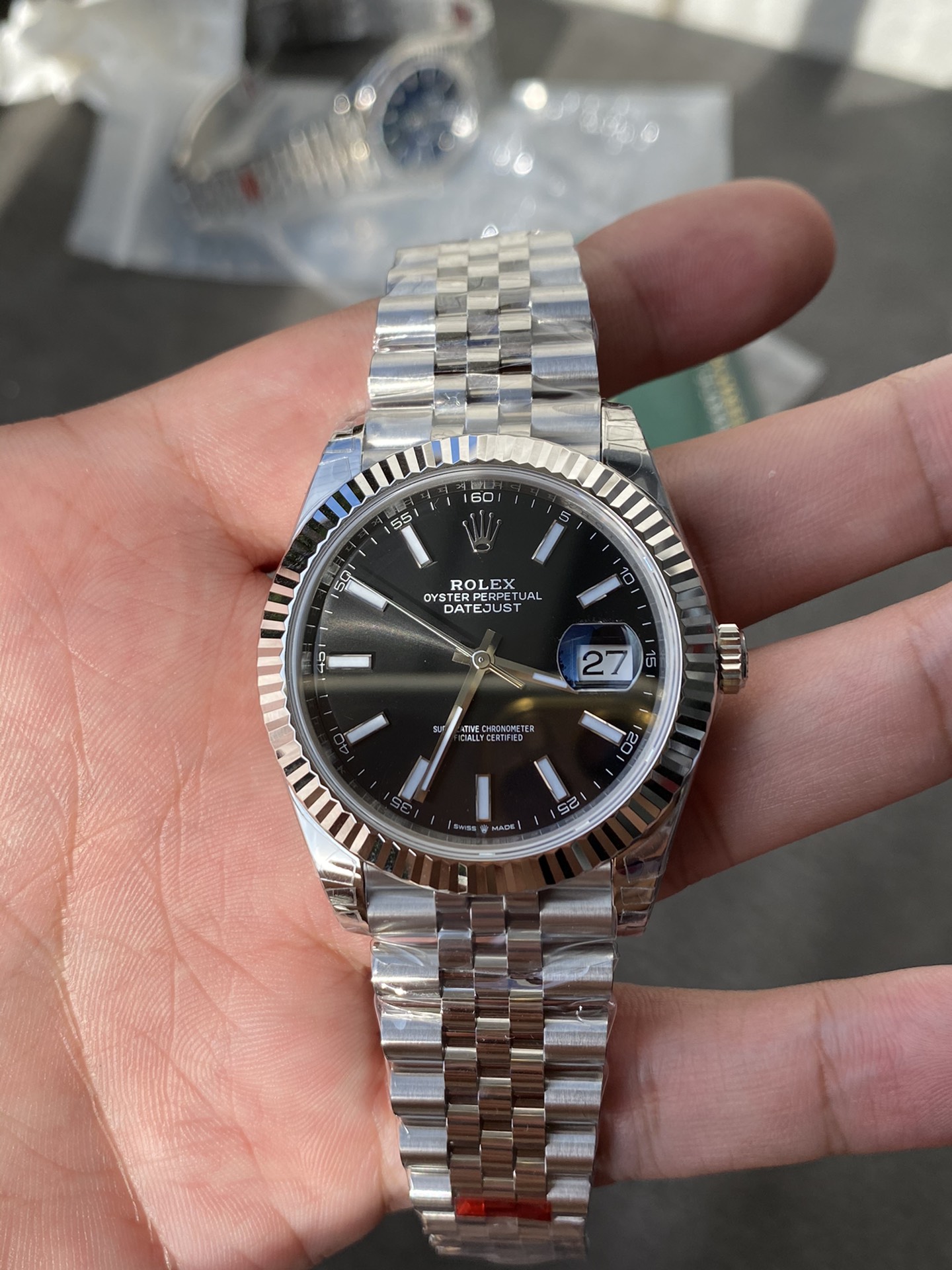 【20-25日間の輸送時間】【ROLEX】デイトジャスト 41mm