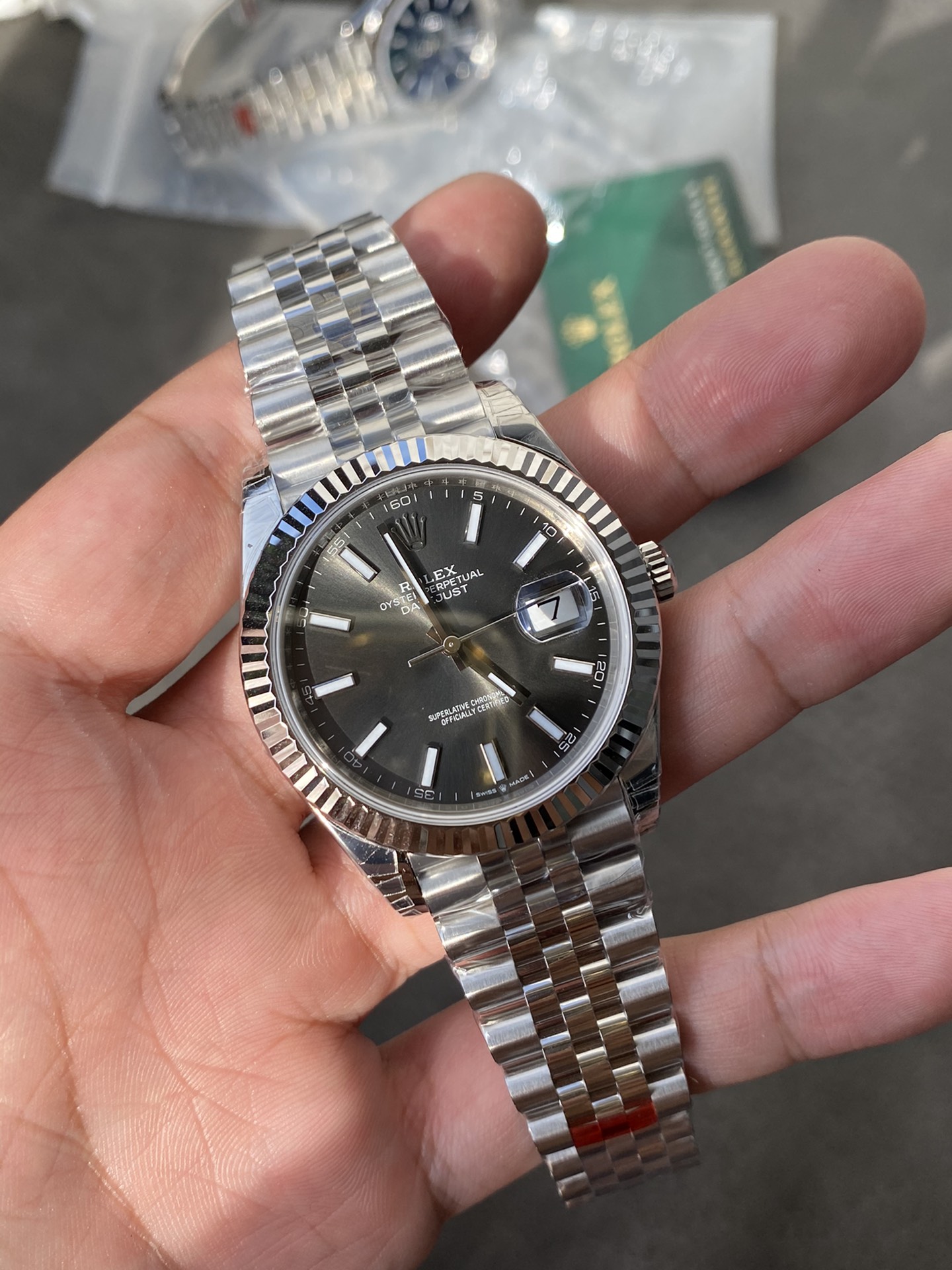【20-25日間の輸送時間】【ROLEX】デイトジャスト 41mm