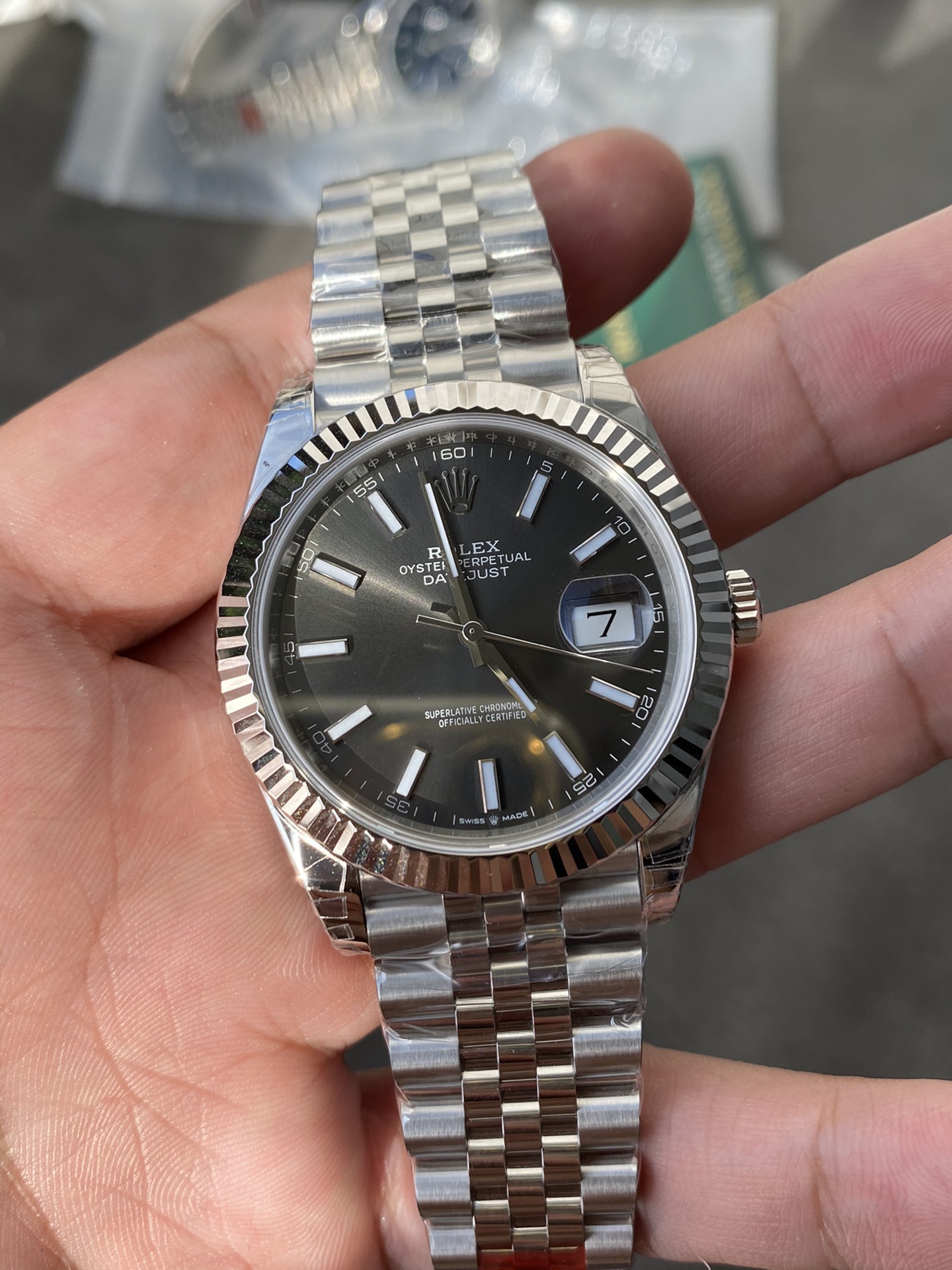 【20-25日間の輸送時間】【ROLEX】デイトジャスト 41mm