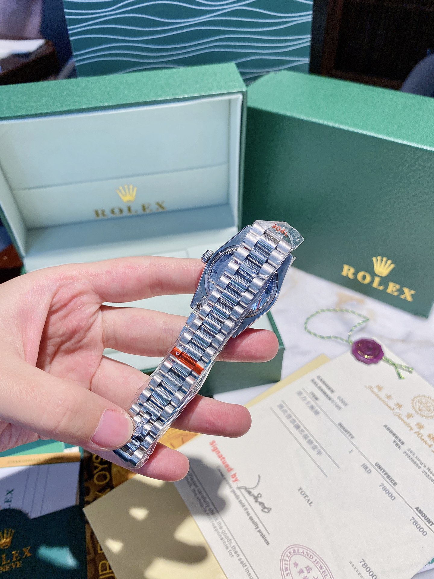 【20-25日間の輸送時間】【ROLEX】デイトジャスト  31mm