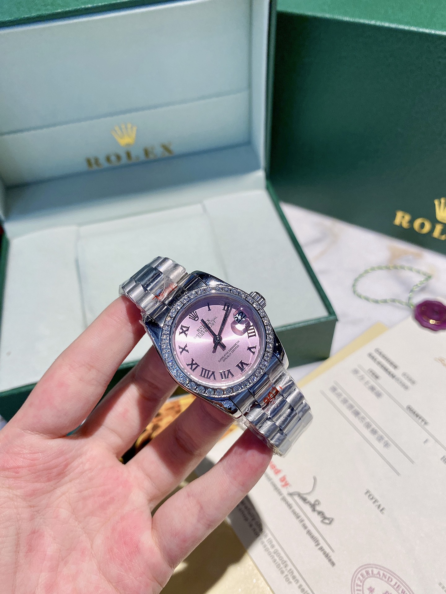 【20-25日間の輸送時間】【ROLEX】デイトジャスト  31mm