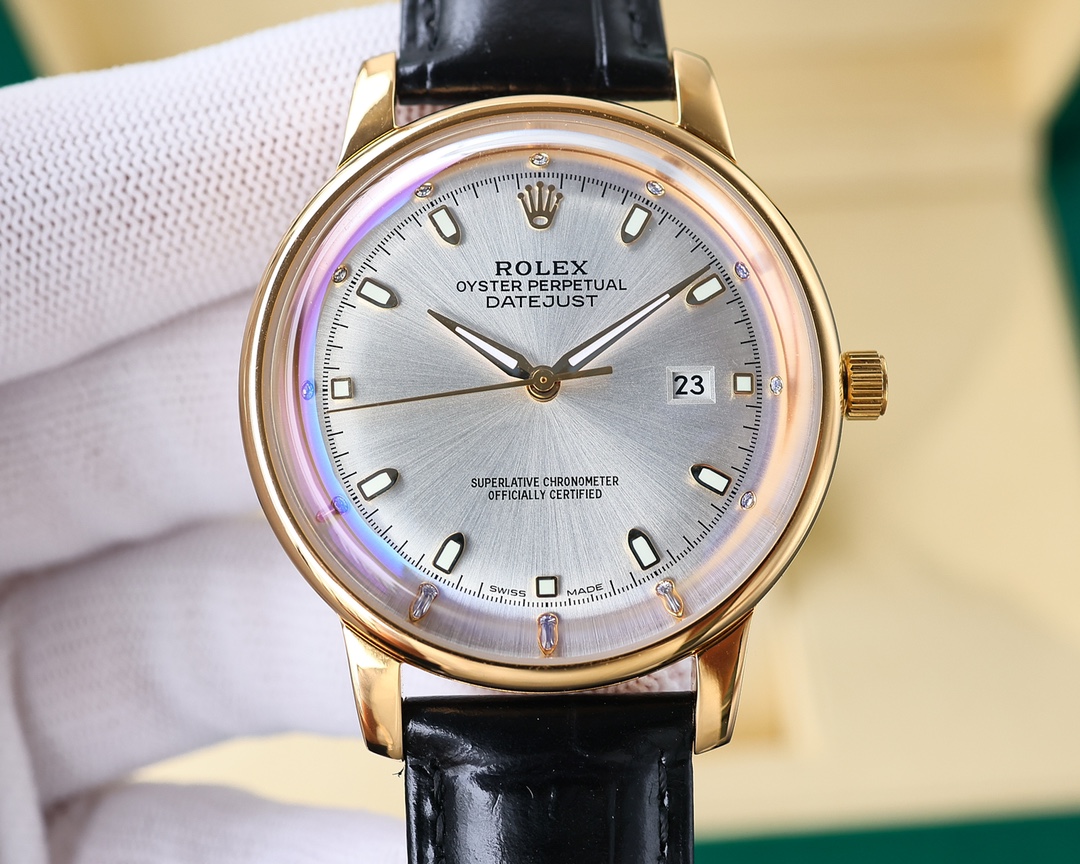 【18-22日にお届け】Rolex メンズ 腕時計 デイトジャスト  42MM  2色