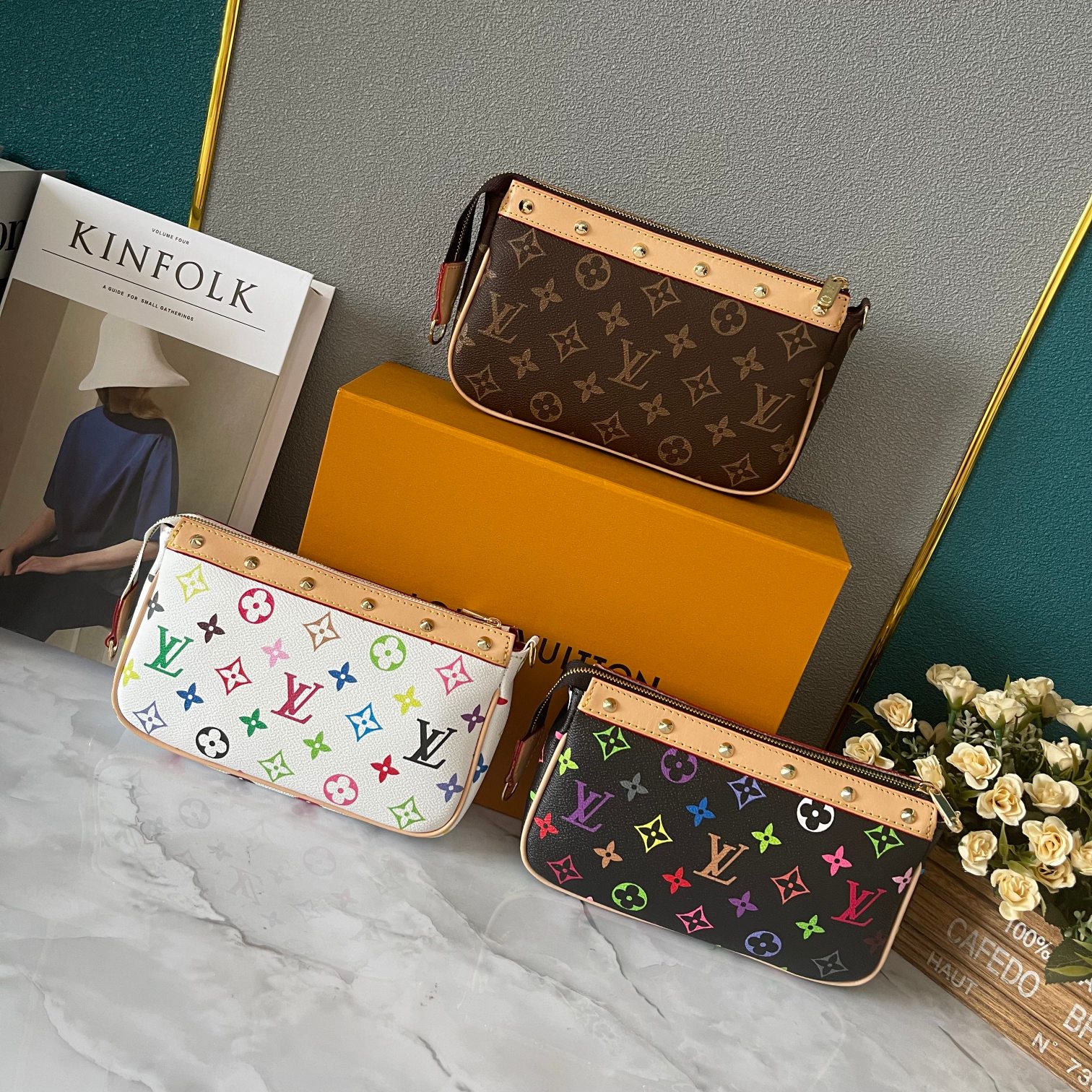 【LOUIS VUITTON】VINTAGE  22*13*8cm