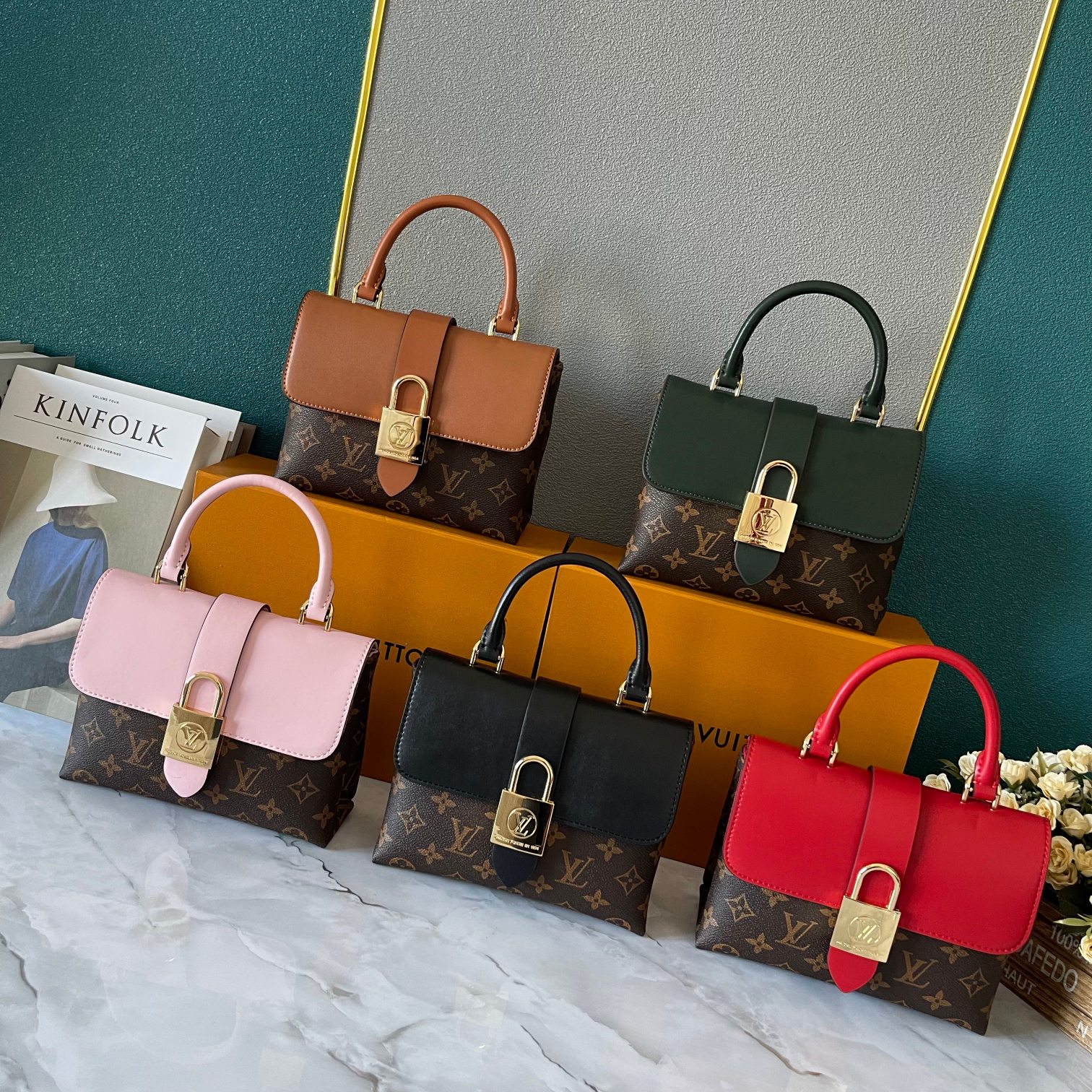 【LOUIS VUITTON】One Handle 21x16x8CM