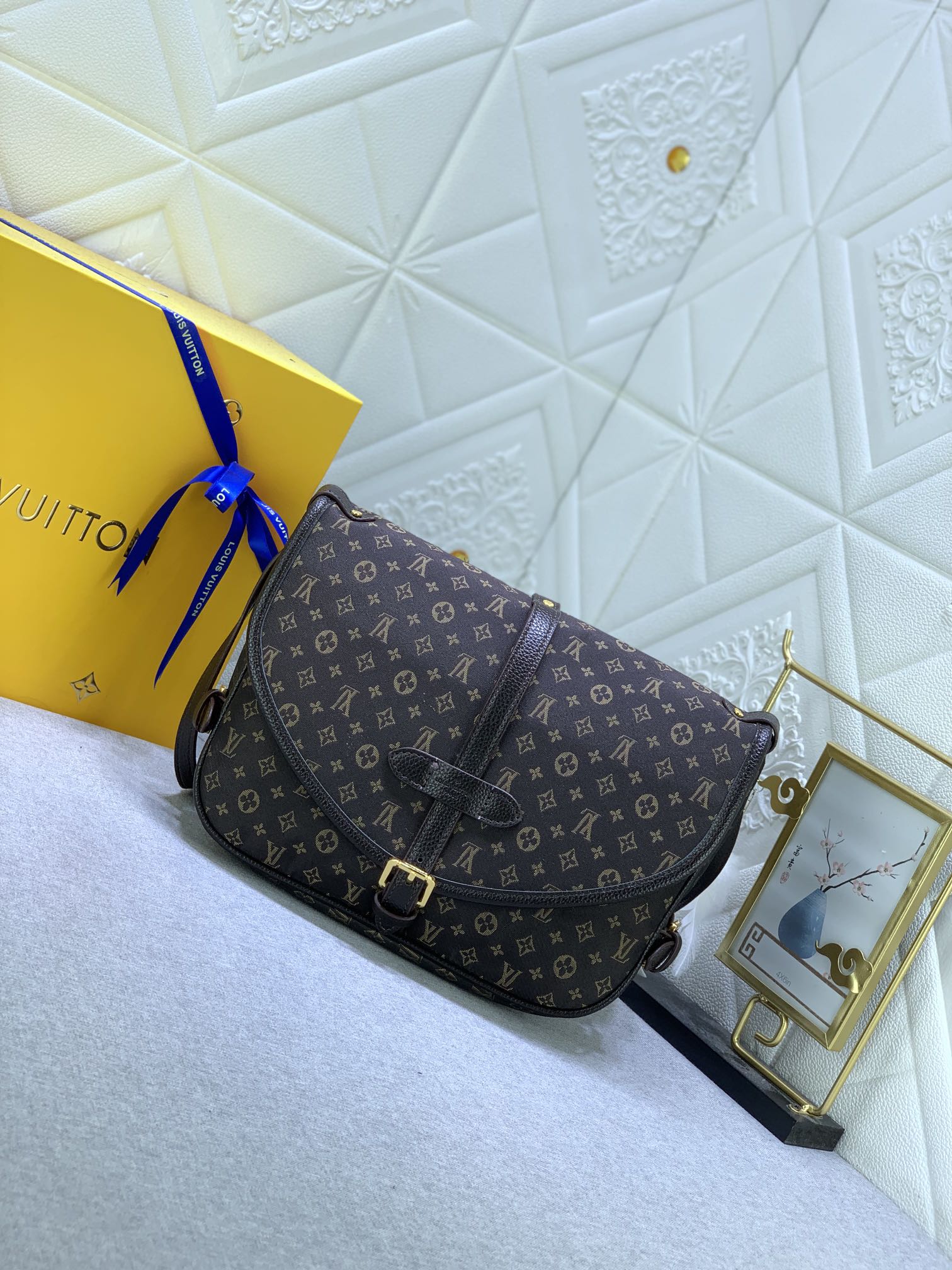 【LOUIS VUITTON】SAUMUR 28x11x20cm