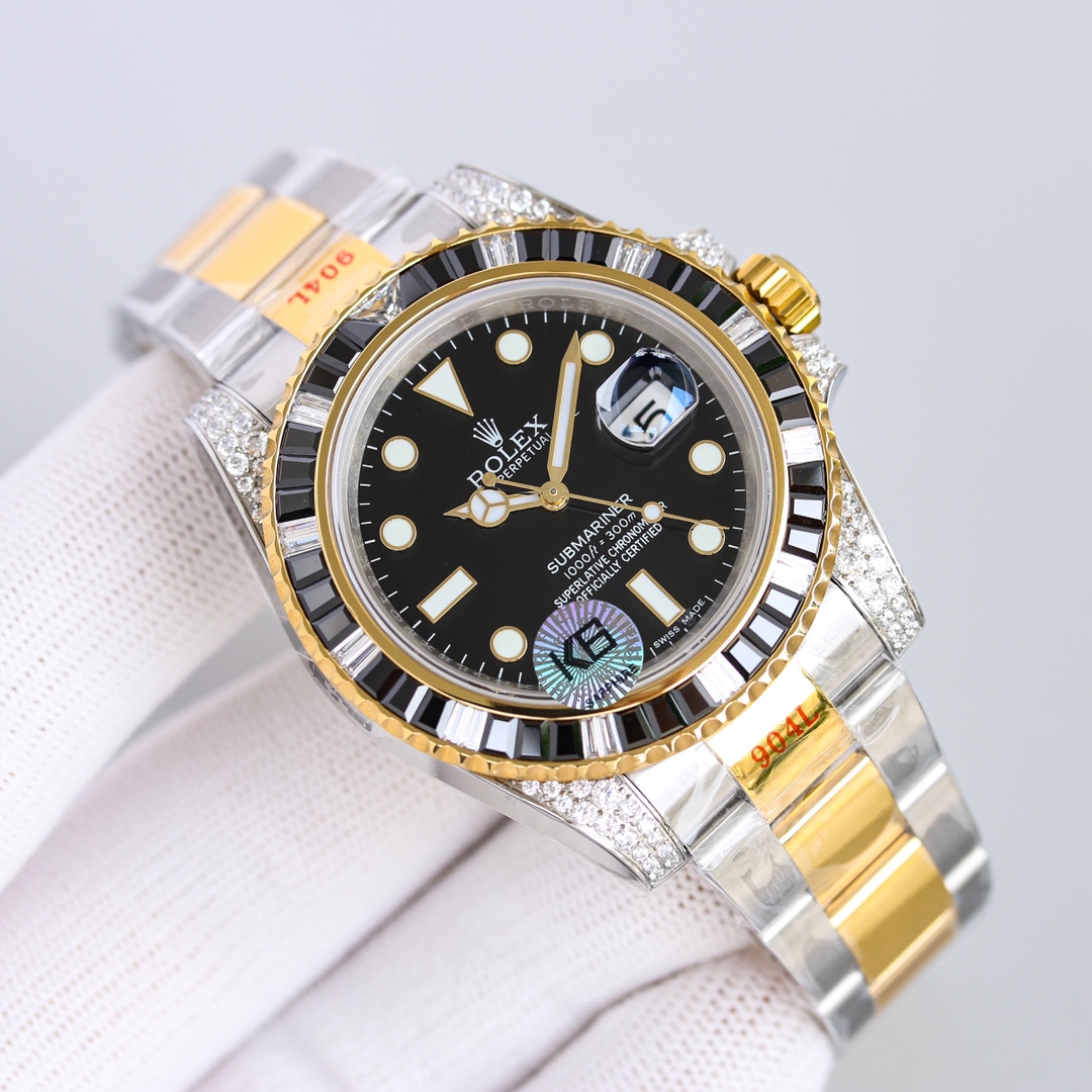 【18-22日にお届け】Rolex メンズ 腕時計 サブマリーナー  40MM 