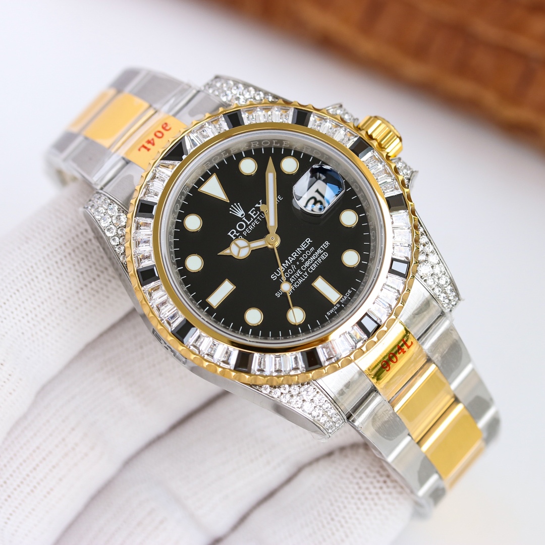 【18-22日にお届け】Rolex メンズ 腕時計 サブマリーナー  40MM 