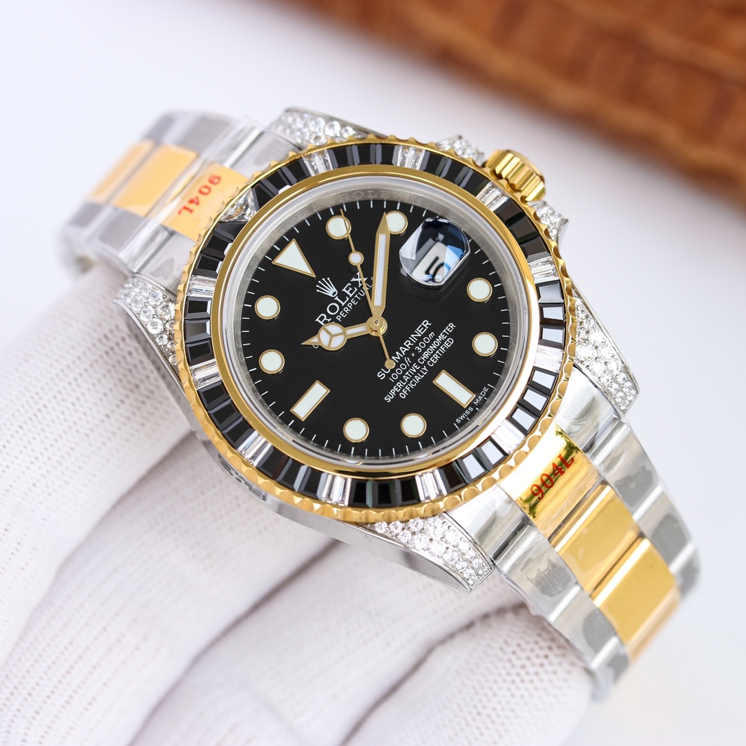 【18-22日にお届け】Rolex メンズ 腕時計 サブマリーナー  40MM 