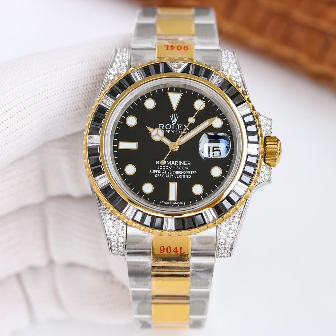 【18-22日にお届け】Rolex メンズ 腕時計 サブマリーナー  40MM 