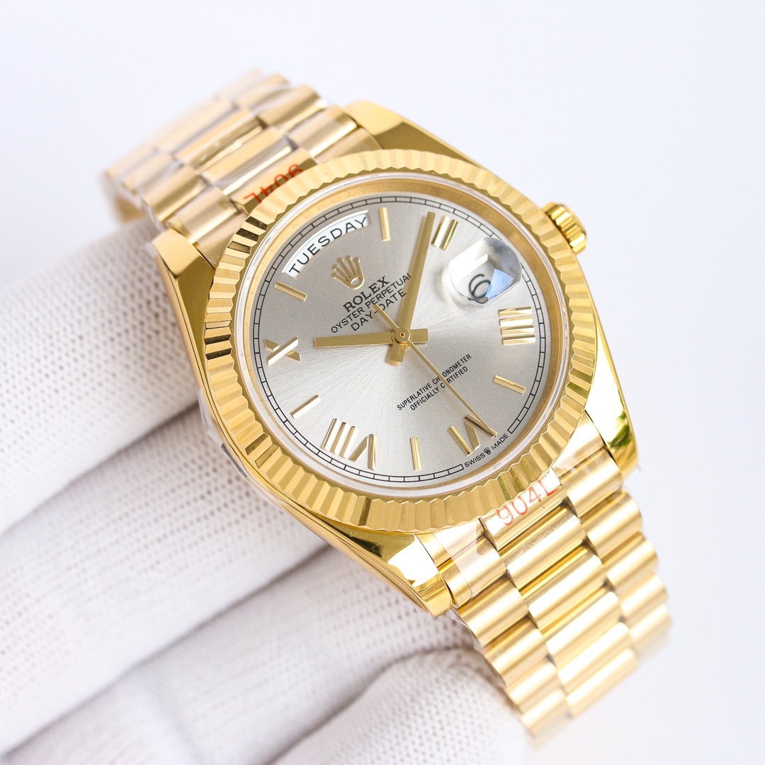 【18-22日にお届け】Rolex メンズ 腕時計 デイトジャスト  40MM 