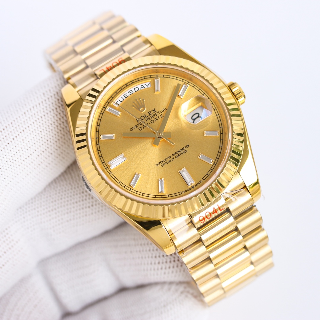 【18-22日にお届け】Rolex メンズ 腕時計 デイトジャスト  40MM 