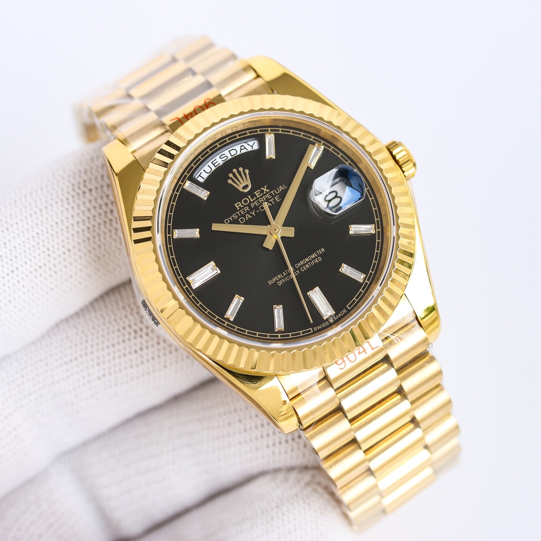 【18-22日にお届け】Rolex メンズ 腕時計 デイトジャスト  40MM 