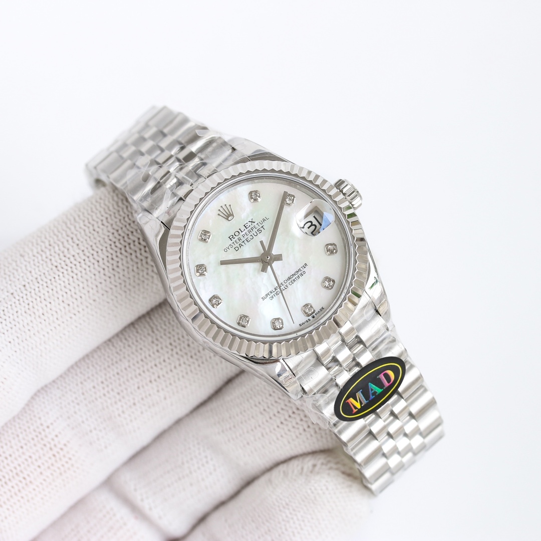 【18-22日にお届け】Rolex レディース 腕時計 デイトジャスト  31MM 