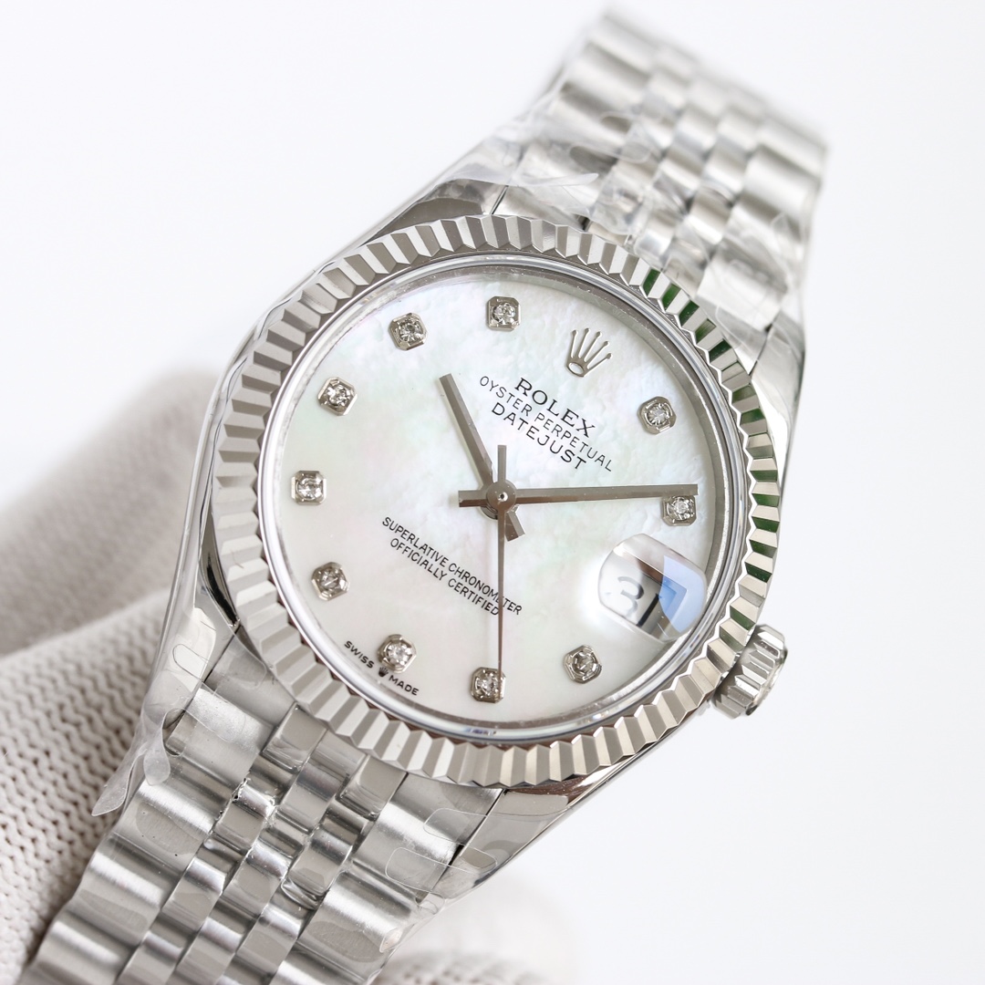 【18-22日にお届け】Rolex レディース 腕時計 デイトジャスト  31MM 