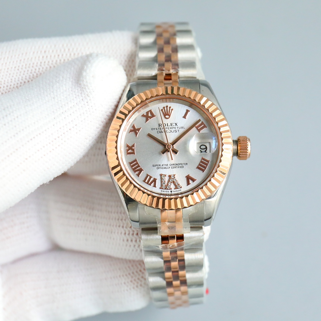 【18-22日にお届け】Rolex レディース 腕時計 デイトジャスト  28MM 