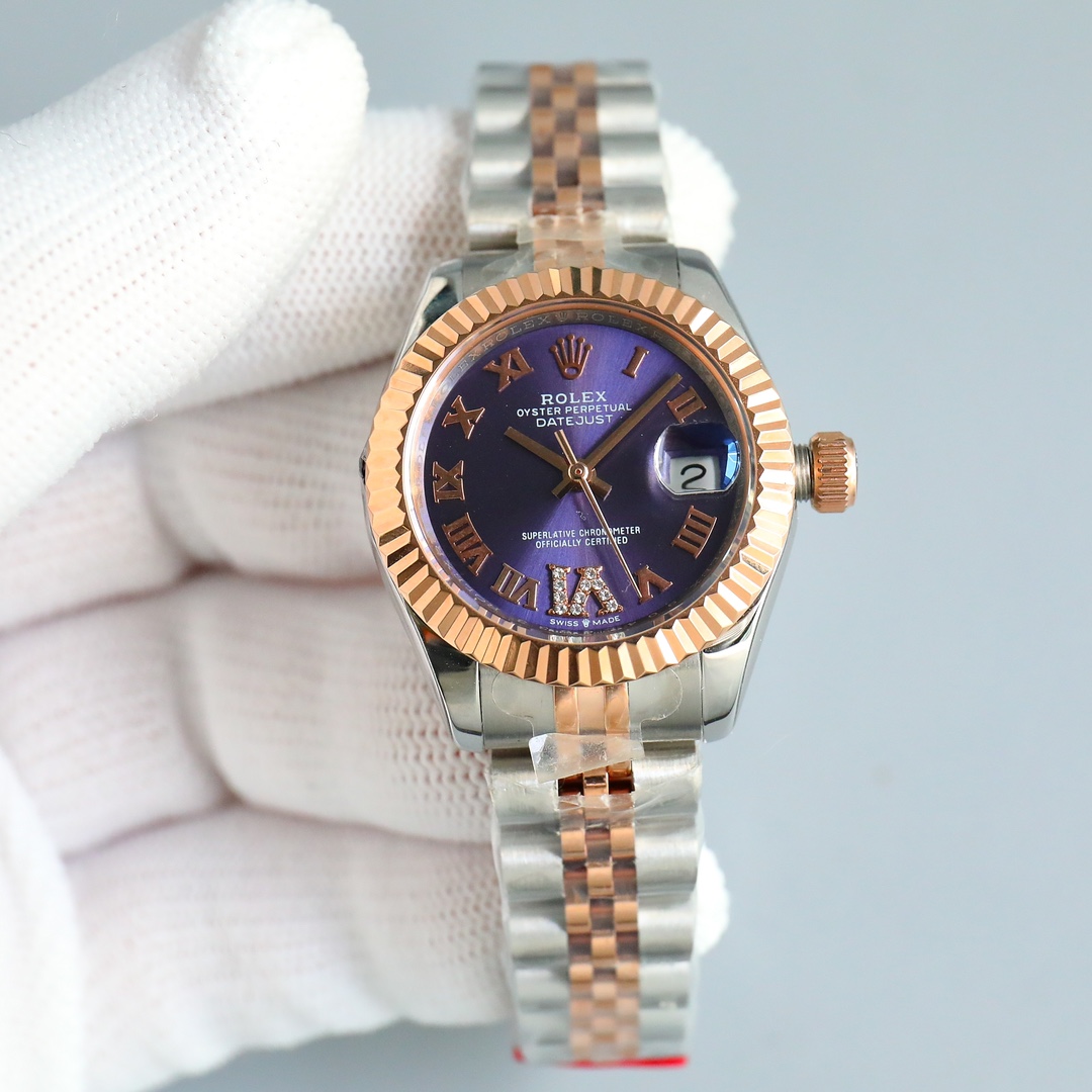 【18-22日にお届け】Rolex レディース 腕時計 デイトジャスト  28MM 