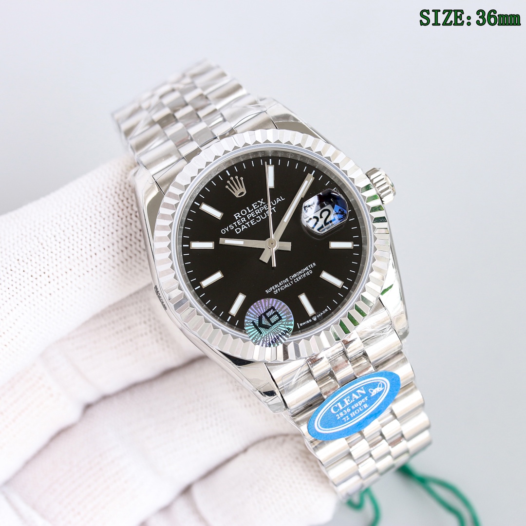 【18-22日にお届け】Rolex レディース 腕時計 デイトジャスト  36MM 