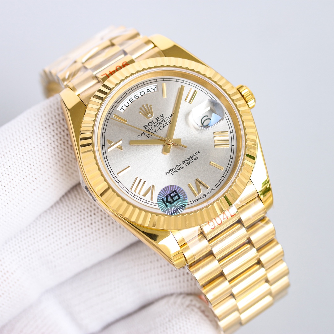 【18-22日にお届け】Rolex メンズ 腕時計 デイトジャスト  40MM 