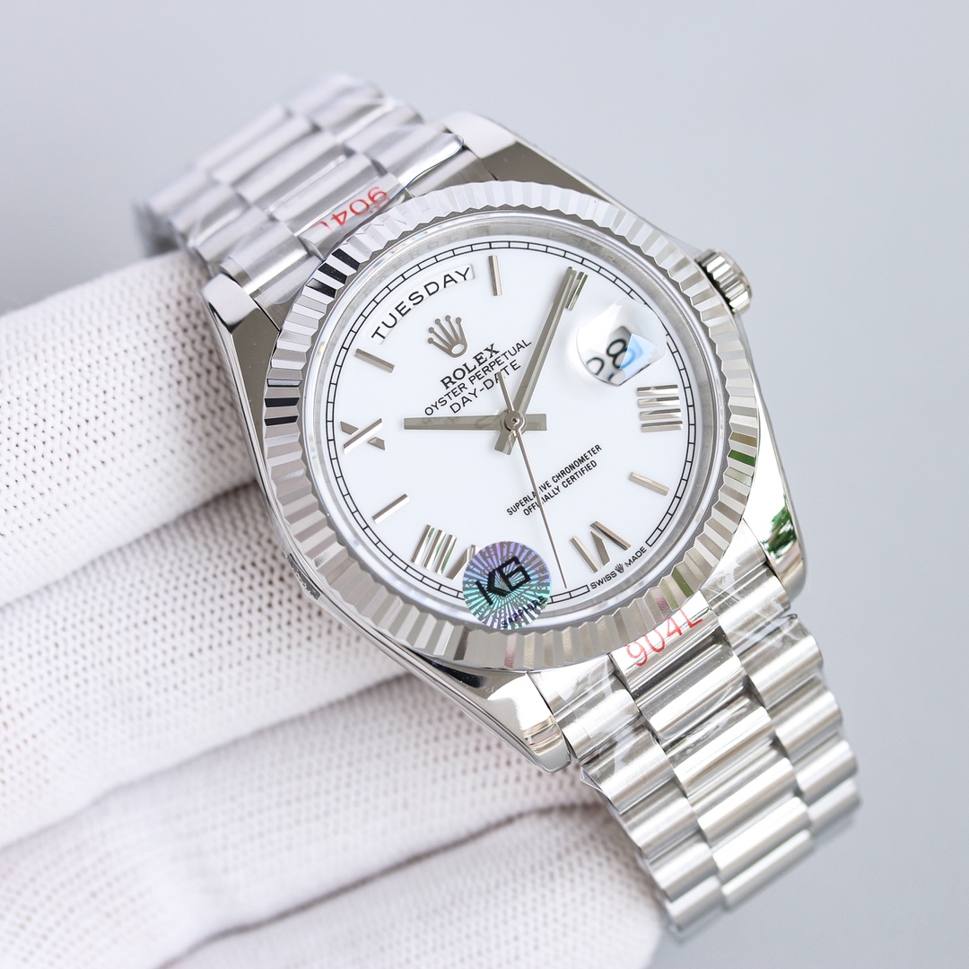 【18-22日にお届け】Rolex メンズ 腕時計 デイトジャスト  40MM 