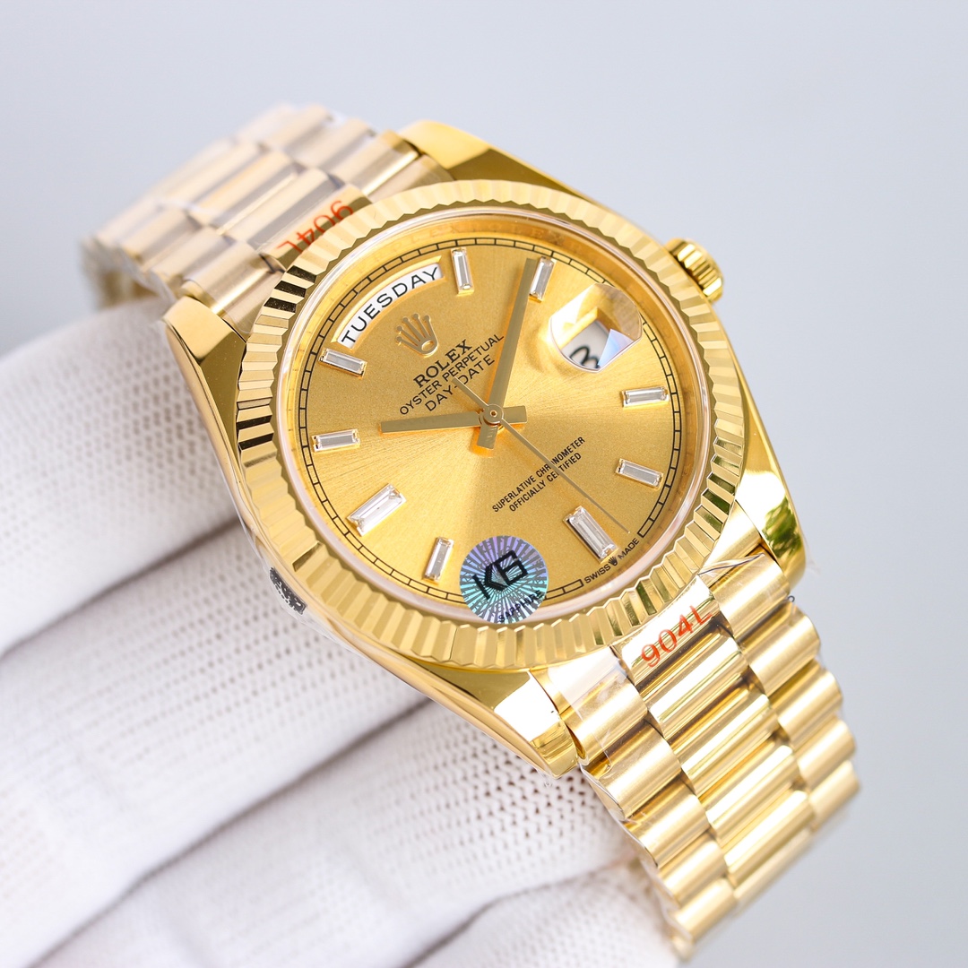 【18-22日にお届け】Rolex メンズ 腕時計 デイトジャスト  40MM 