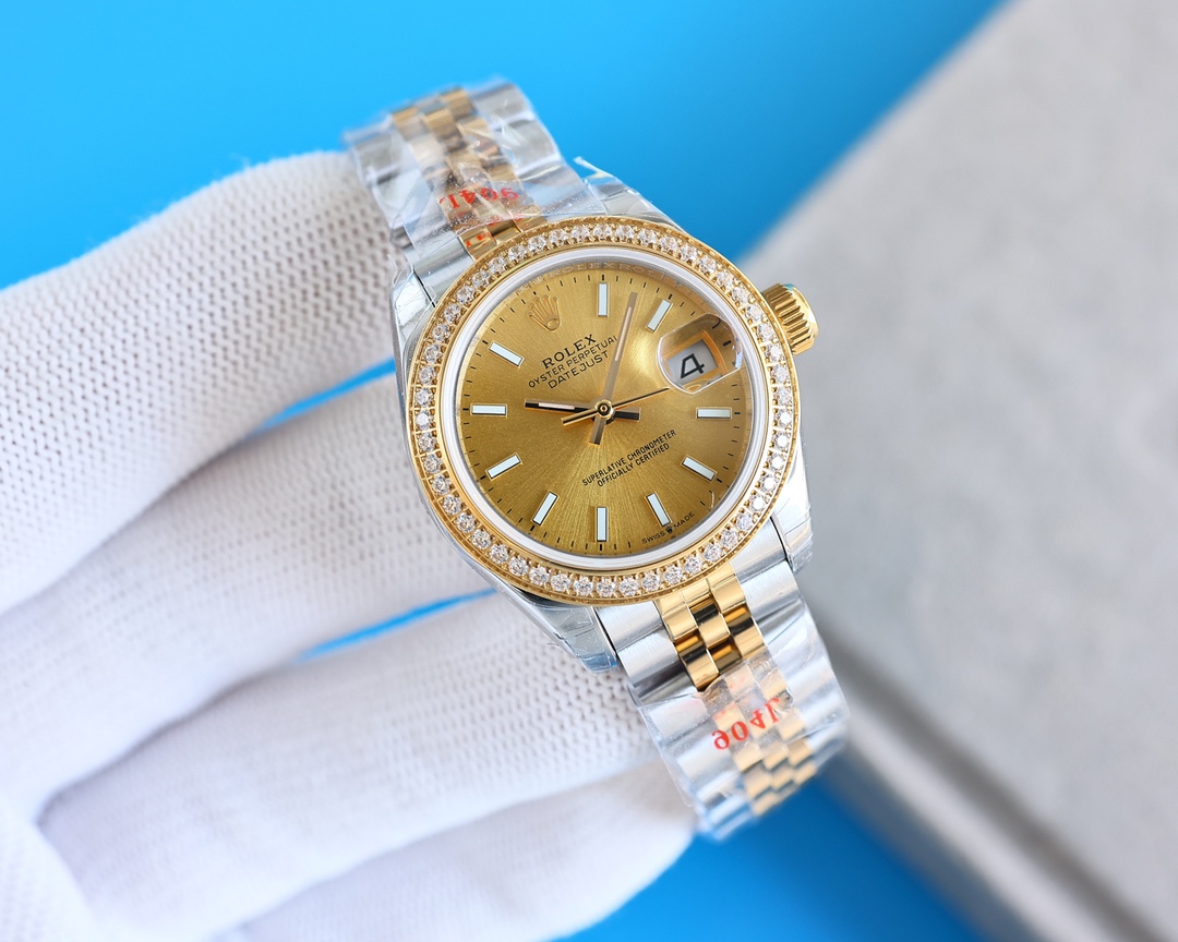 【18-22日にお届け】Rolex レディース 腕時計  デイトジャスト  28MM 