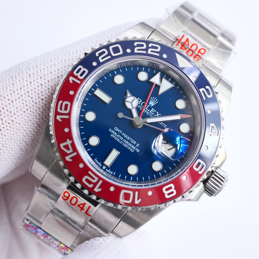 【18-22日にお届け】Rolex メンズ 腕時計  GMTマスター Ⅱ  40MM 