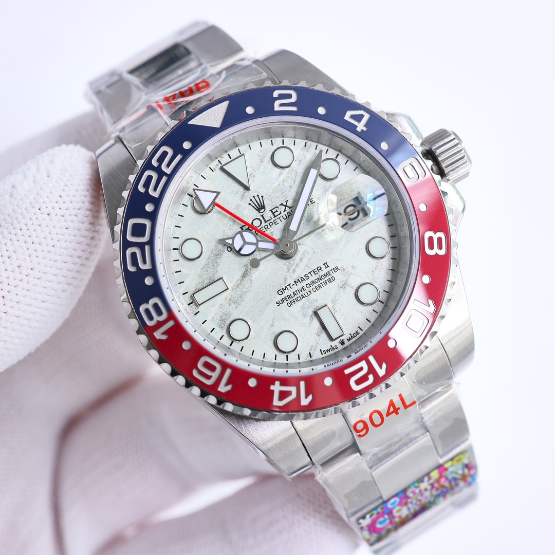 【18-22日にお届け】Rolex メンズ 腕時計  GMTマスター Ⅱ  40MM 