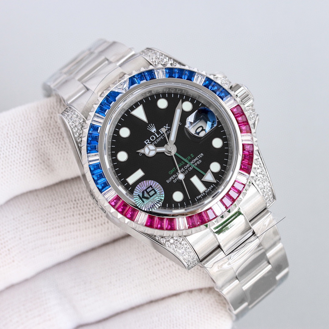 【18-22日にお届け】Rolex メンズ 腕時計  GMTマスター Ⅱ  40MM 