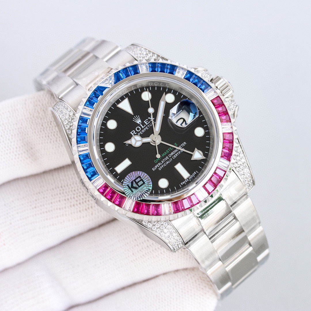 【18-22日にお届け】Rolex メンズ 腕時計  GMTマスター Ⅱ  40MM 