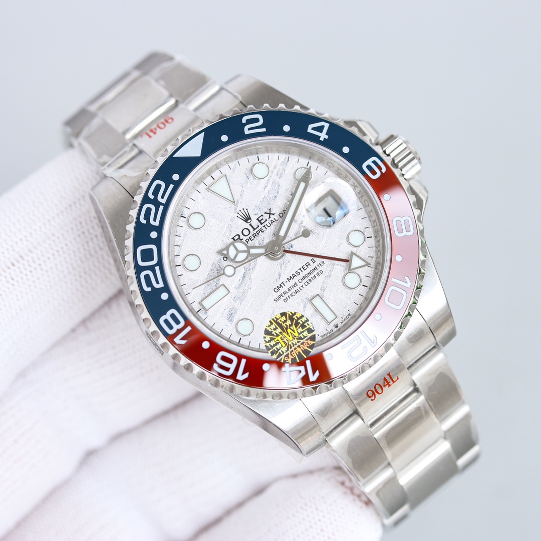 【18-22日にお届け】Rolex メンズ 腕時計  GMTマスター Ⅱ  40MM 