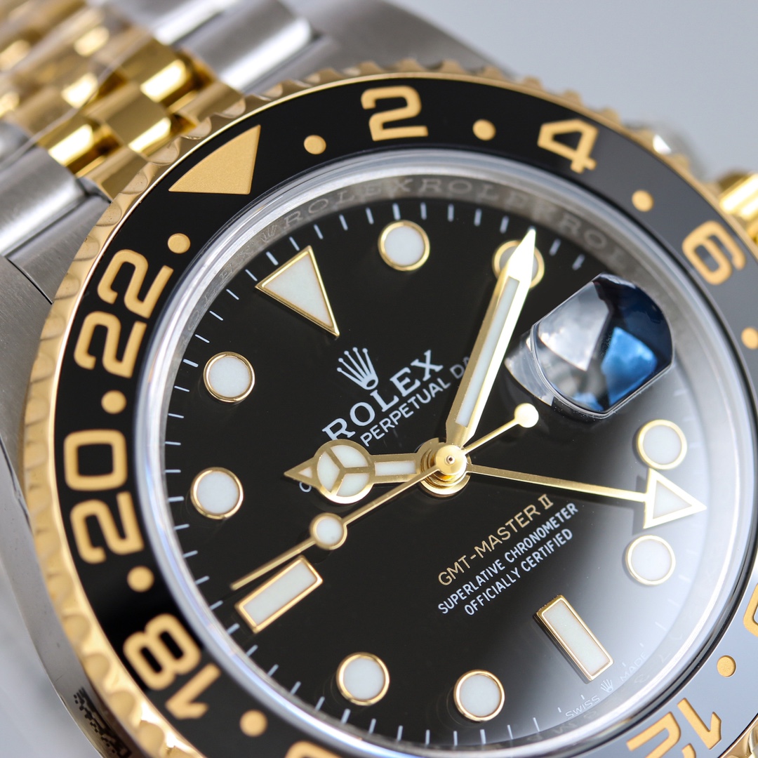 【18-22日にお届け】Rolex メンズ 腕時計  GMTマスター Ⅱ  40MM 