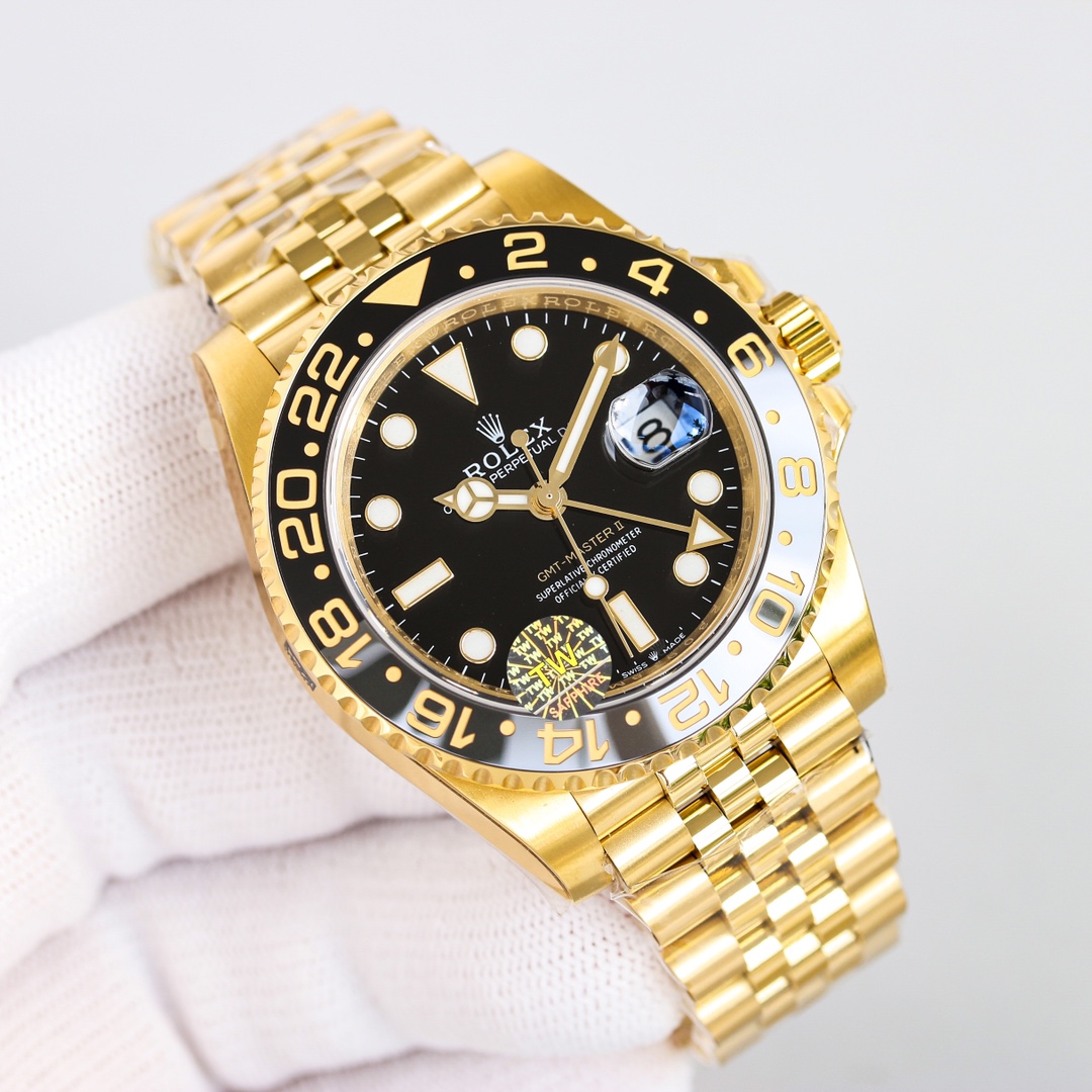 【18-22日にお届け】Rolex メンズ 腕時計  GMTマスター Ⅱ  40MM 