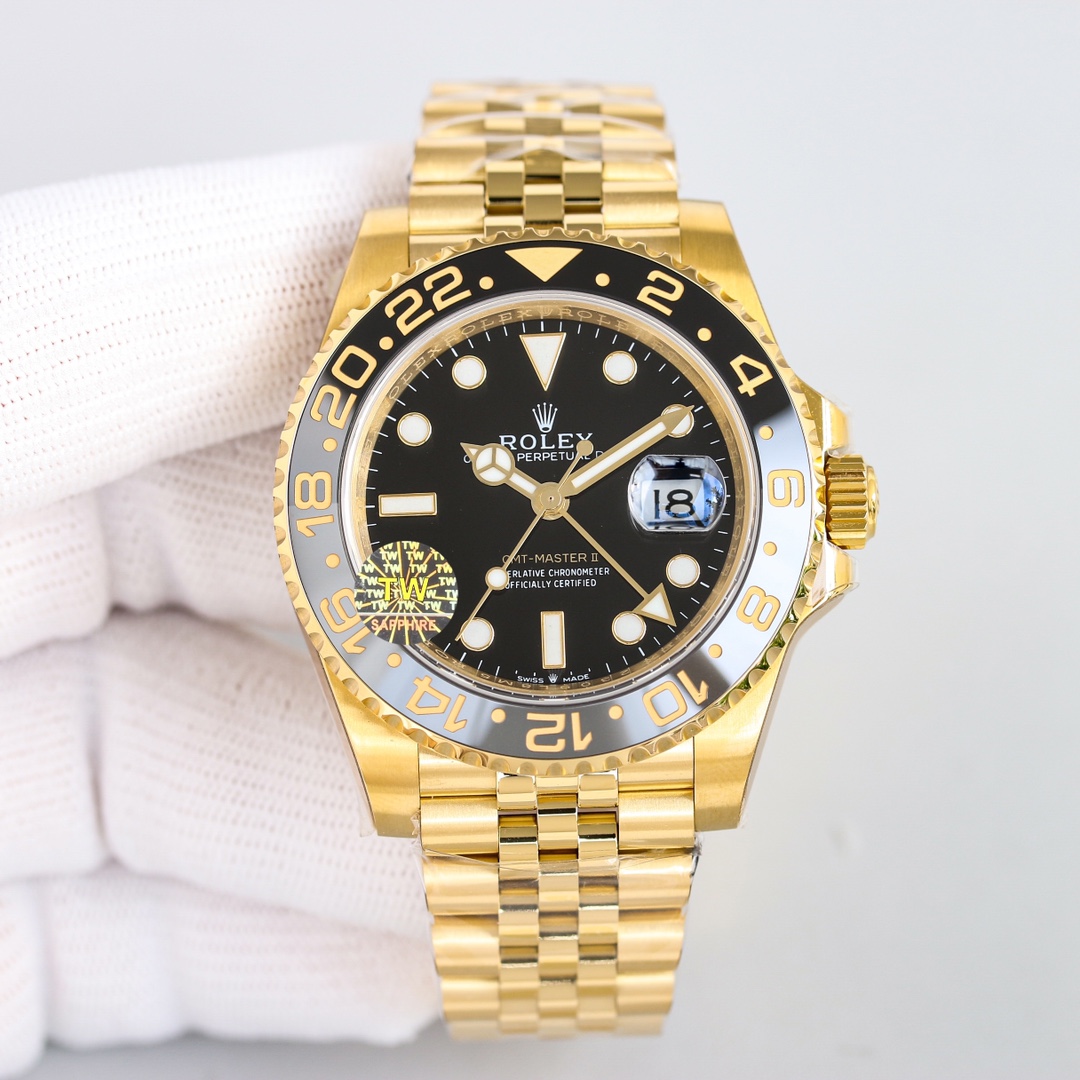 【18-22日にお届け】Rolex メンズ 腕時計  GMTマスター Ⅱ  40MM 