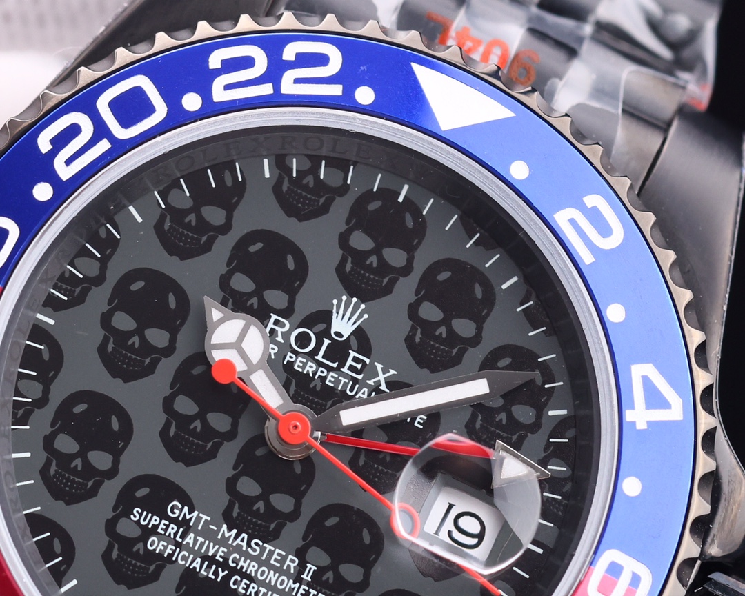 【18-22日にお届け】Rolex メンズ 腕時計  GMTマスター Ⅱ  40MM 