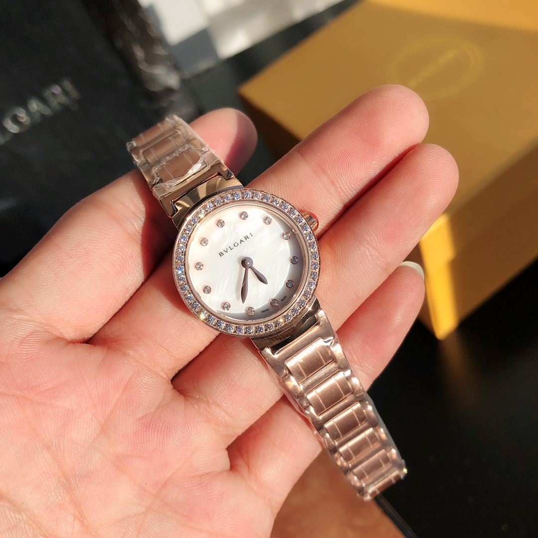 【18-22日にお届け】BVLGARI レディース  腕時計  26MM 