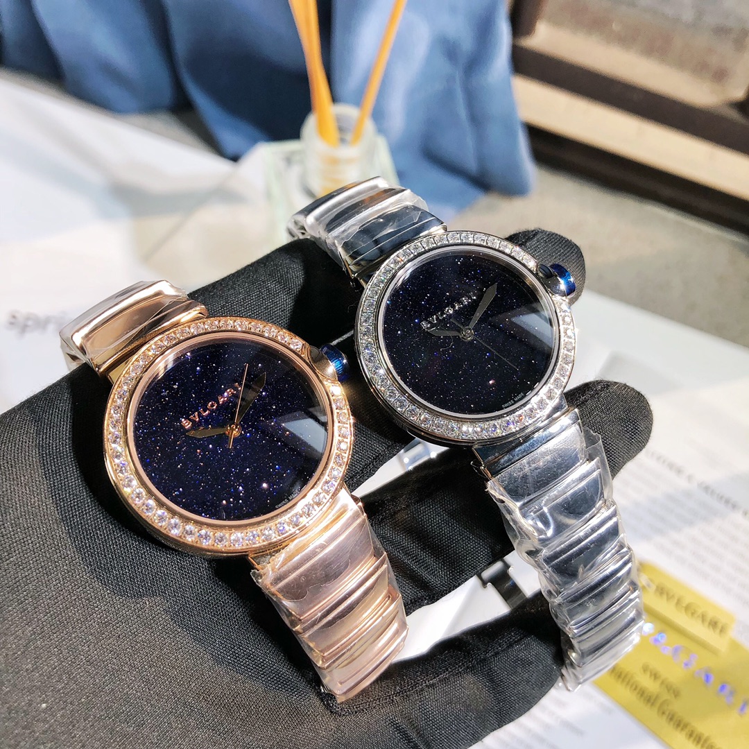 【18-22日にお届け】BVLGARI レディース 腕時計   33MM