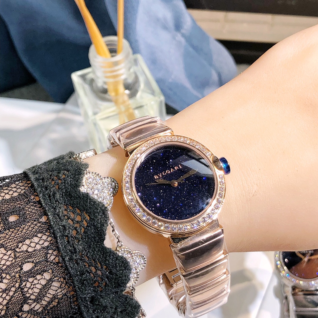 【18-22日にお届け】BVLGARI レディース 腕時計   33MM