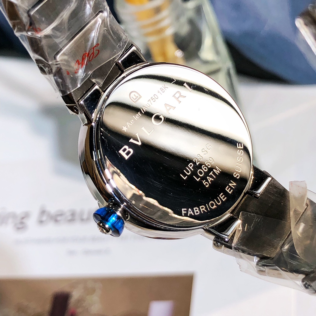 【18-22日にお届け】BVLGARI レディース 腕時計   33MM