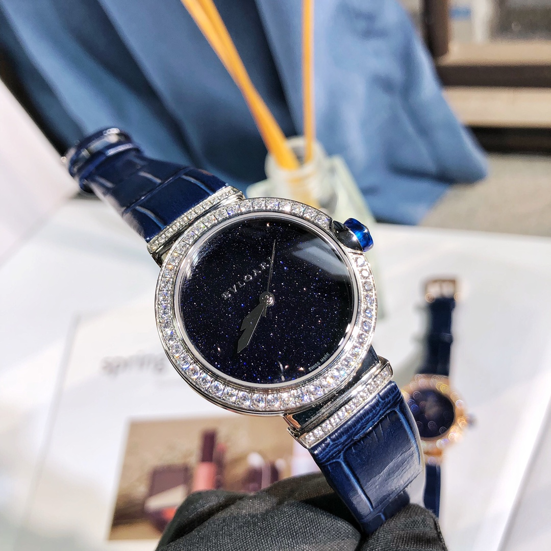 【18-22日にお届け】BVLGARI レディース 腕時計   33MM