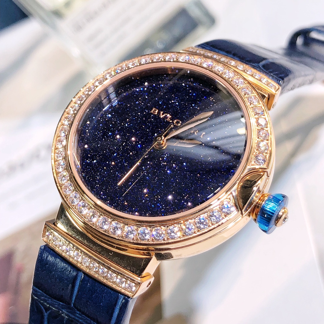 【18-22日にお届け】BVLGARI レディース 腕時計   33MM