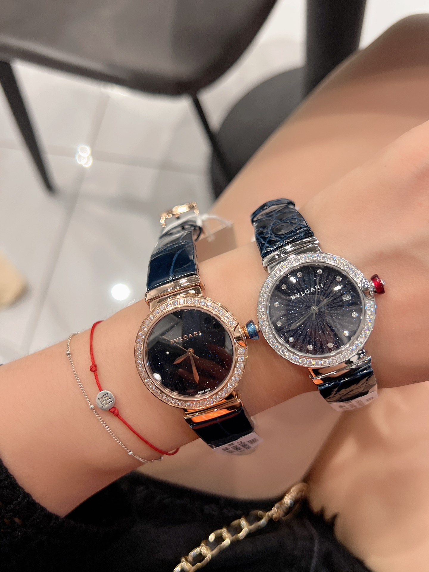 【18-22日にお届け】BVLGARI レディース 腕時計   33MM