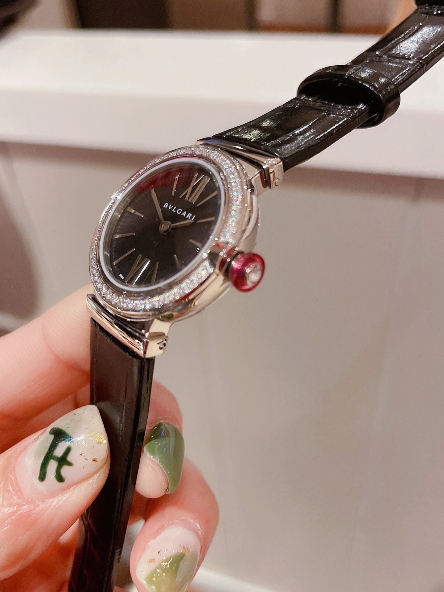 【18-22日にお届け】BVLGARI レディース 腕時計   28MM